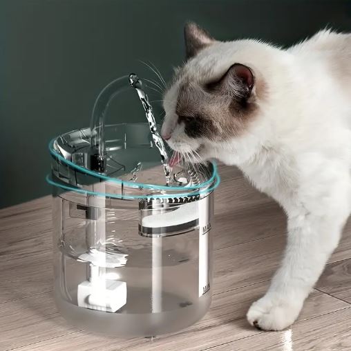 Miniatura 5 de Fuente de agua para gatos con sensor de